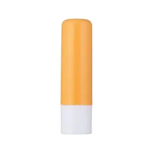 1pc 4g Empty Lip Balm Tubes Plastic Empty Tube DIY Round Head Mouth Wax Rotating Refillable Lip Gloss Stick Tube Bottles